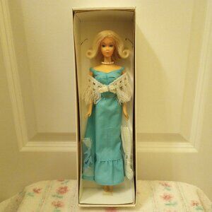 Vintage 1975 Deluxe Quick Curl Barbie Doll, No. 9217, Restored and Reboxed